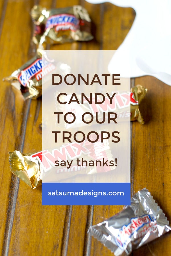 Donate Halloween Candy to our Troops at Satsuma
