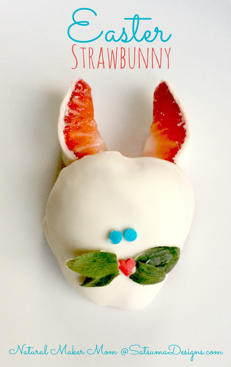 Quick and Easy DIY Easter Strawbunny