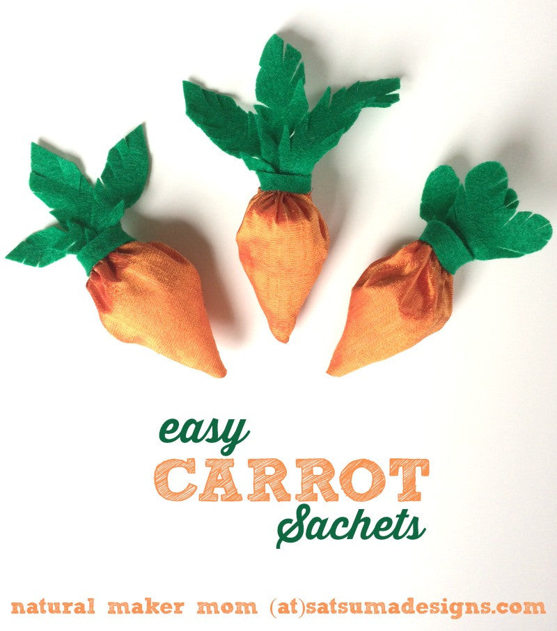 DIY Easter Carrot Sachets