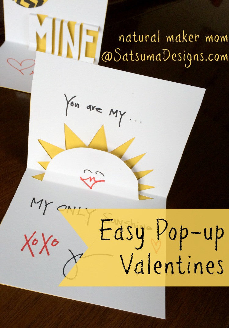 Valentine's Day Easy Pop-Up Cards