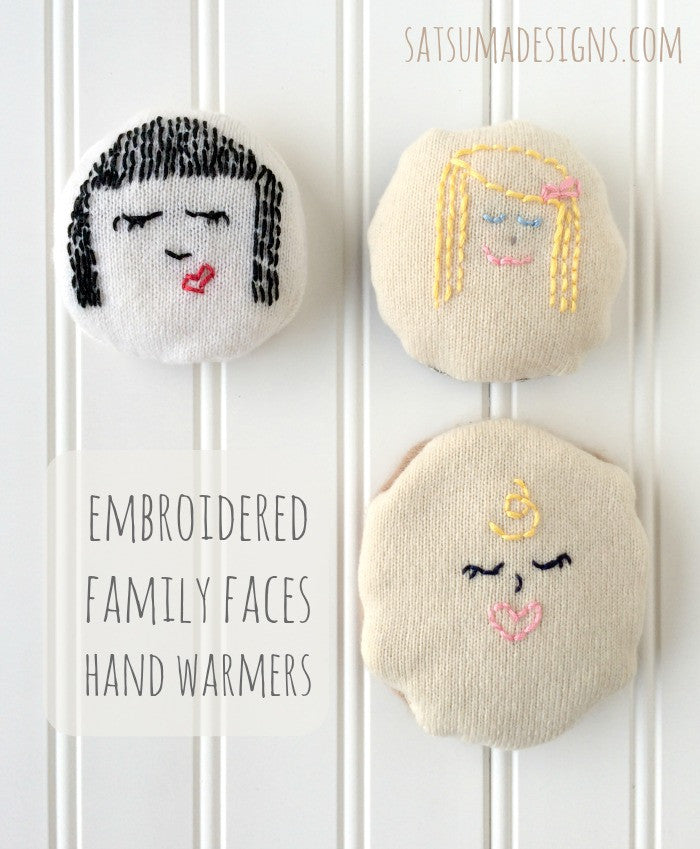 Embroidered Hand Warmers