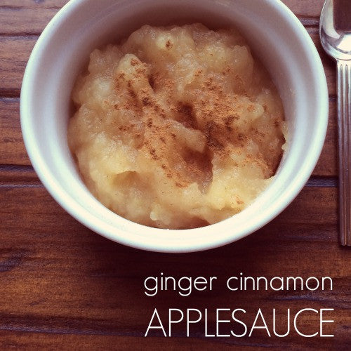 Ginger Cinnamon Applesauce