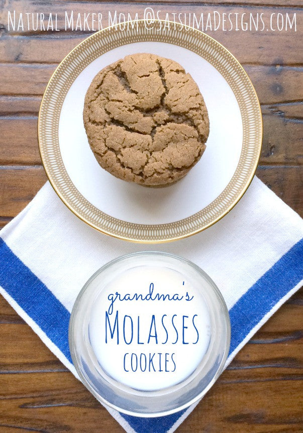 Grandma's Molasses Cookie Recipe