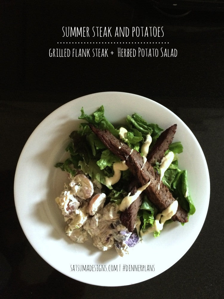 Summer Steak and Potatoes Recipe
