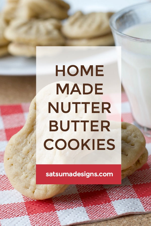 Homemade Nutter Butter Cookies