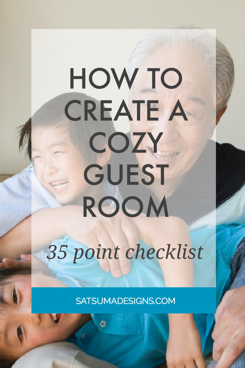 How To Create a Cozy Guest Room