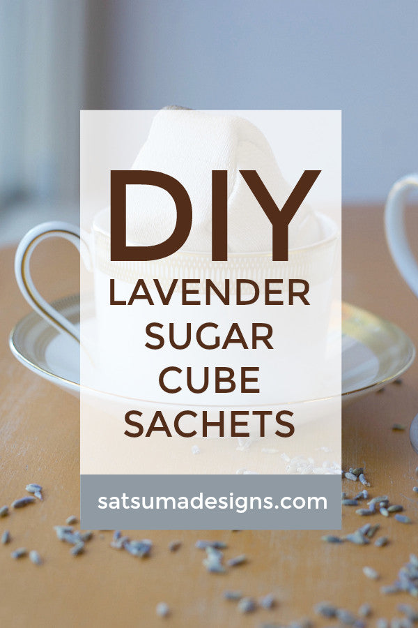 Lavender Sugar Cube Sachets