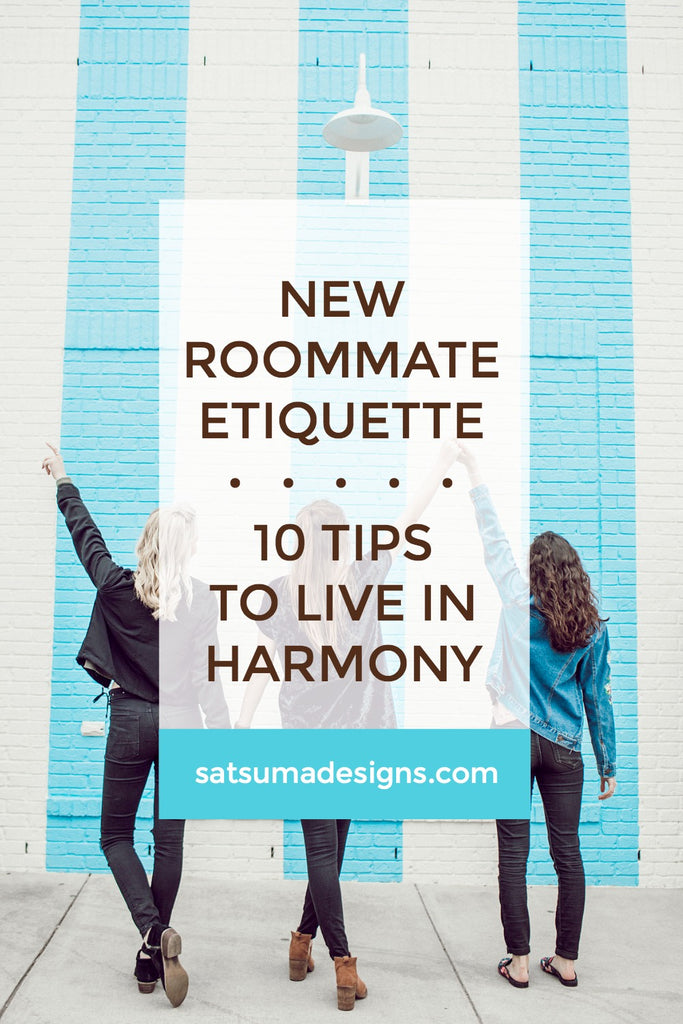 New Roommate Etiquette