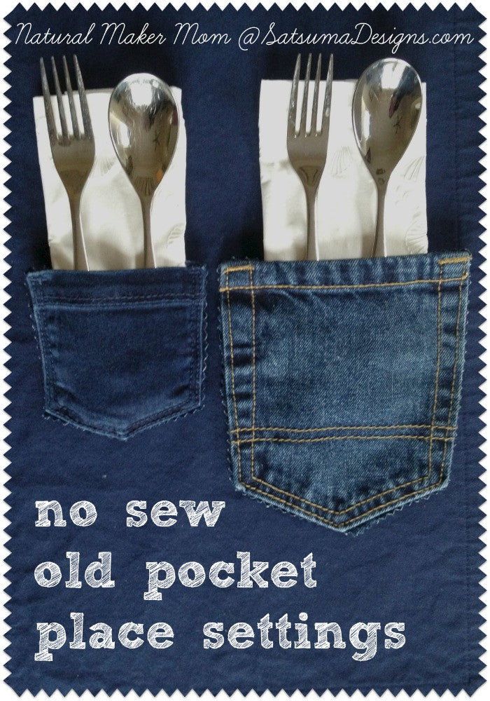 No Sew Pocket Place Settings