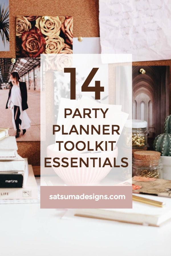 Party Planner Toolkit Essentials
