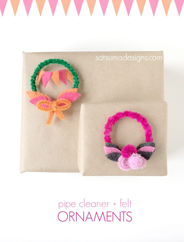 Pipe Cleaner Ornaments