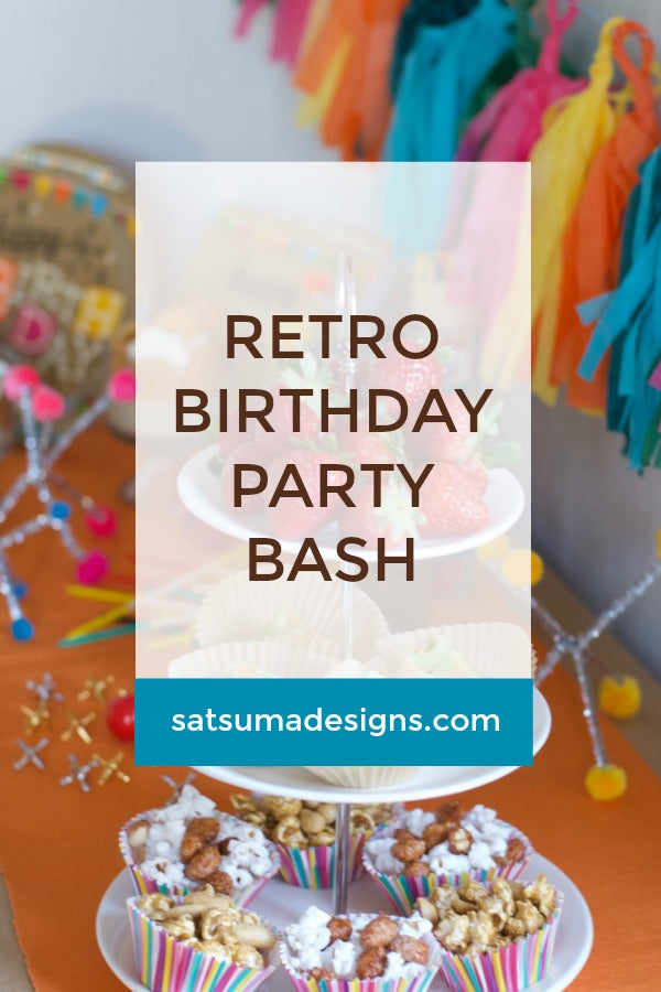 Retro Birthday Party Bash