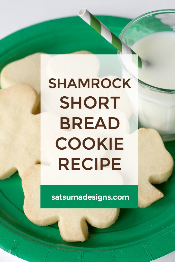 Shamrock Shortbread Cookie Recipe