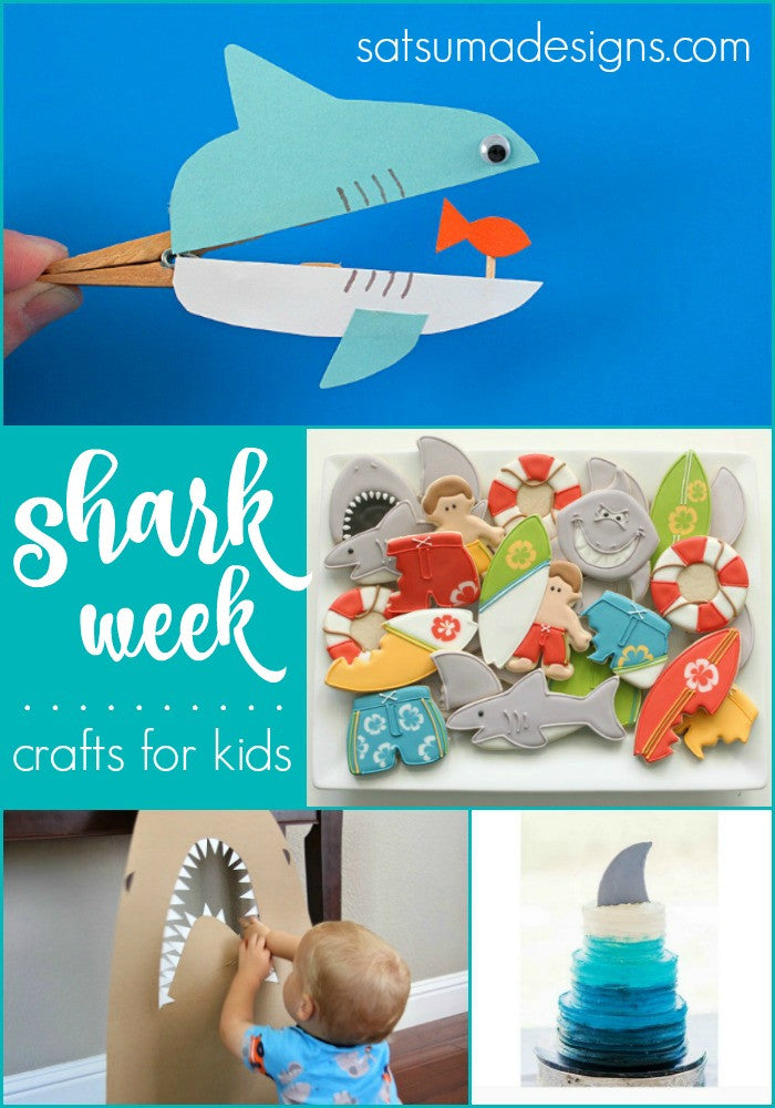 Shark Week Crafts for Kids