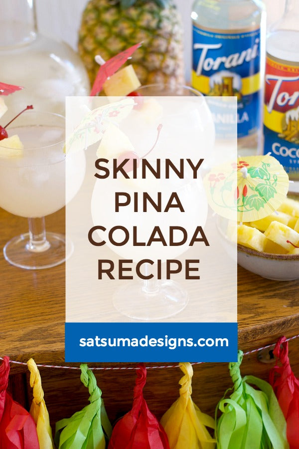 Skinny Pina Colada Recipe
