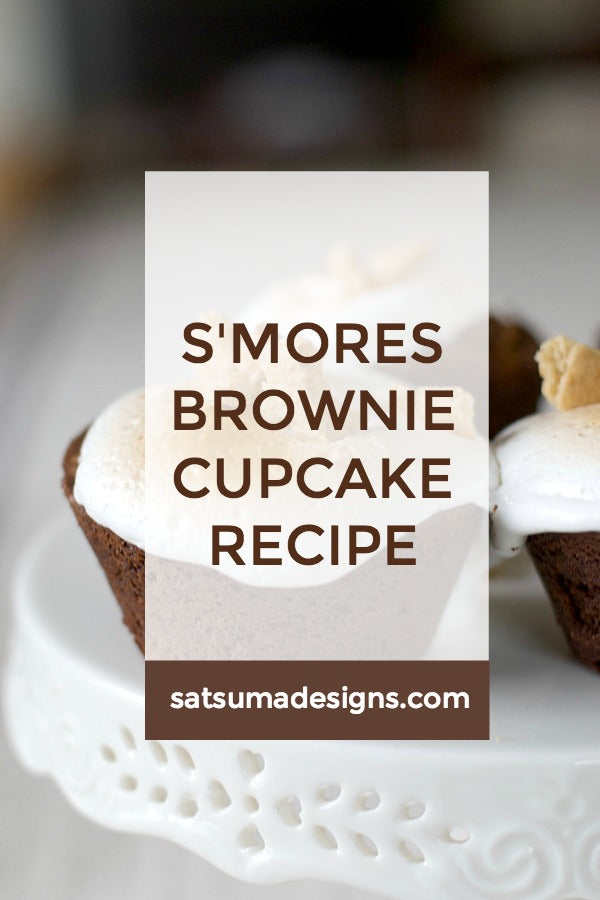 S'mores Brownie Cupcake Recipe