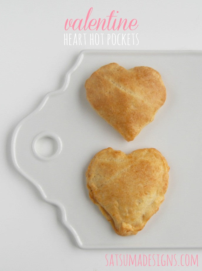 Make Valentine Heart Hot Pockets