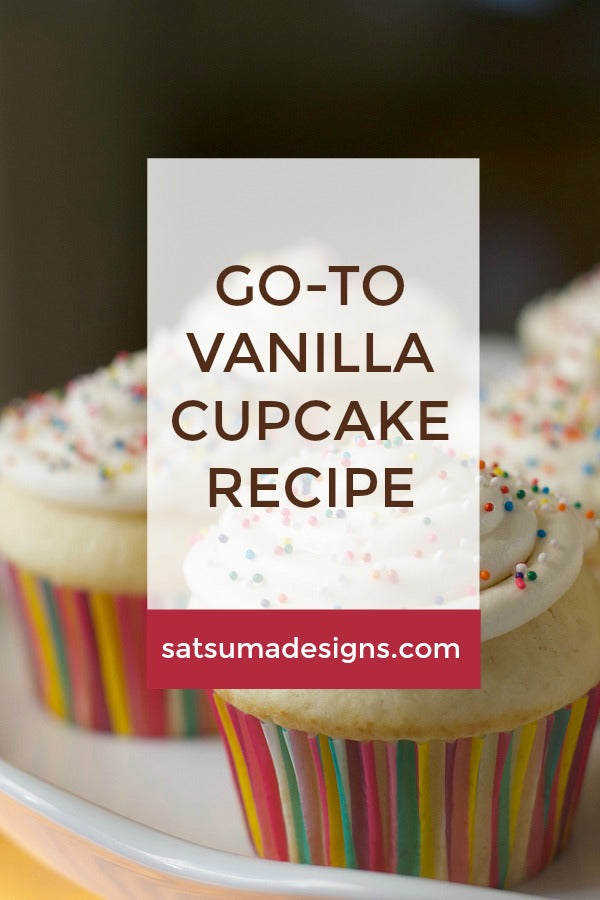 The Go-To Vanilla Cupcake Recipe