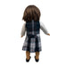 Plaid Jumper Set for 18" Doll