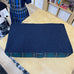Fuzzy Top Plaid Pet Bed