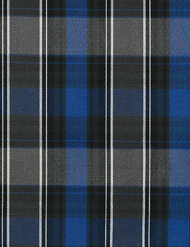 Classic Blue Tartain Plaid Style #7 Double Sided Paper Cardstock