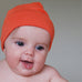 Bamboo rayon knit baby hat in 9 color choices - made in Seattle