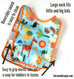 Kids Art Smock in waterproof laminated cotton that's easy to clean