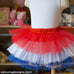 red white and blue tutu