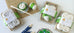 sushi roll organic washcloth gift sets